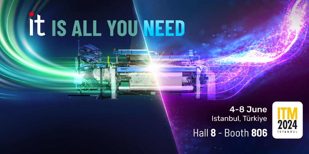 Itema to showcase its latest weaving innovations and the customer portal HelloItema at ITM 2024