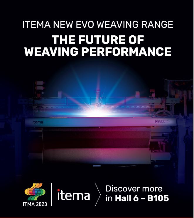 Itema Group a ITMA 2023: la nuova gamma EVO e un’offerta completa per l’industria tessile