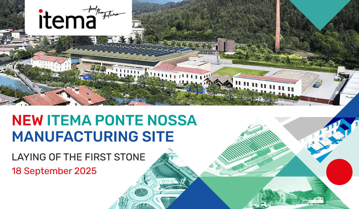 Itema posa la Prima Pietra del nuovo sito produttivo di Ponte Nossa