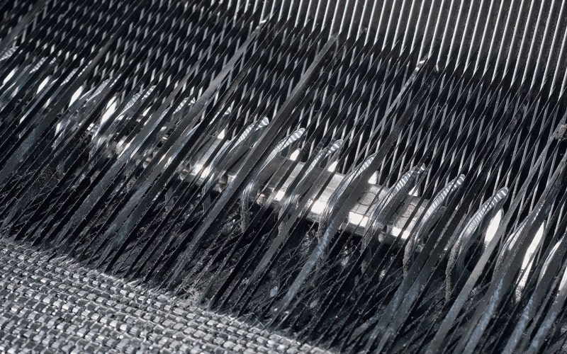 Projectile loom detail